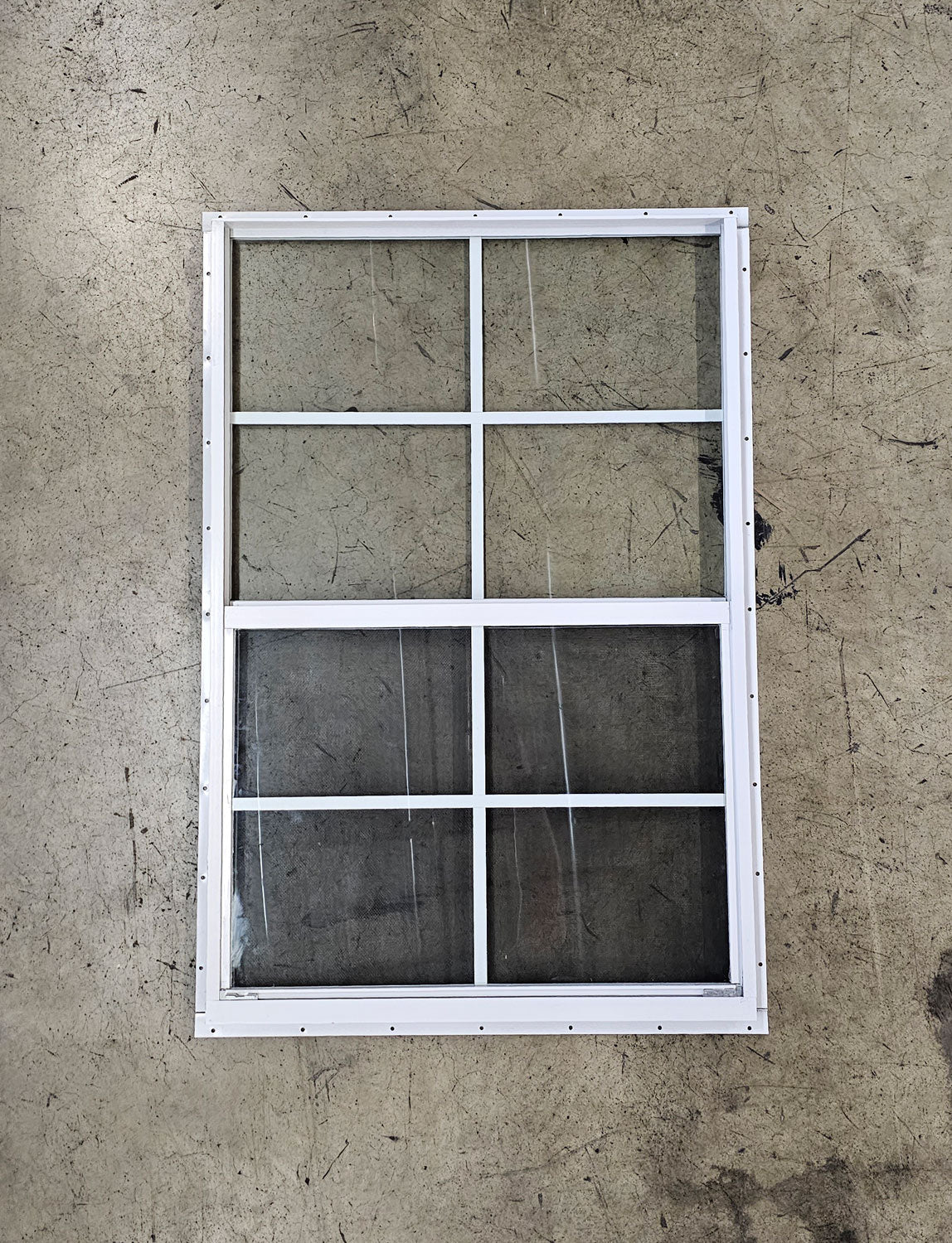 18x36 White Flush Mount Shed Window