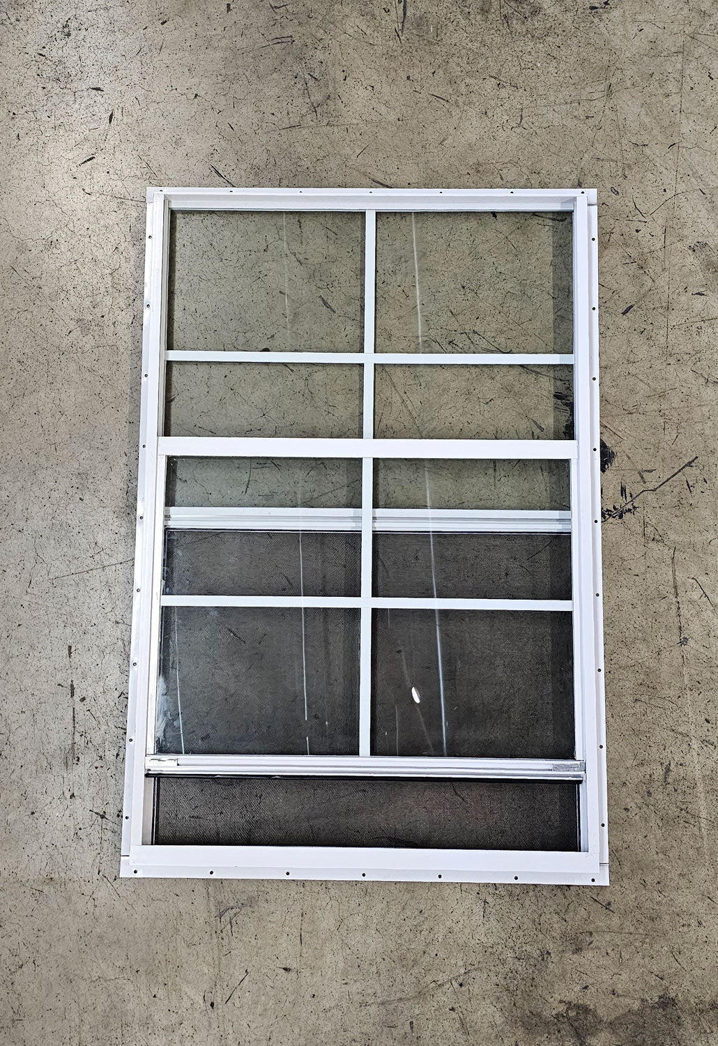 18x36 White Flush Mount Shed Window