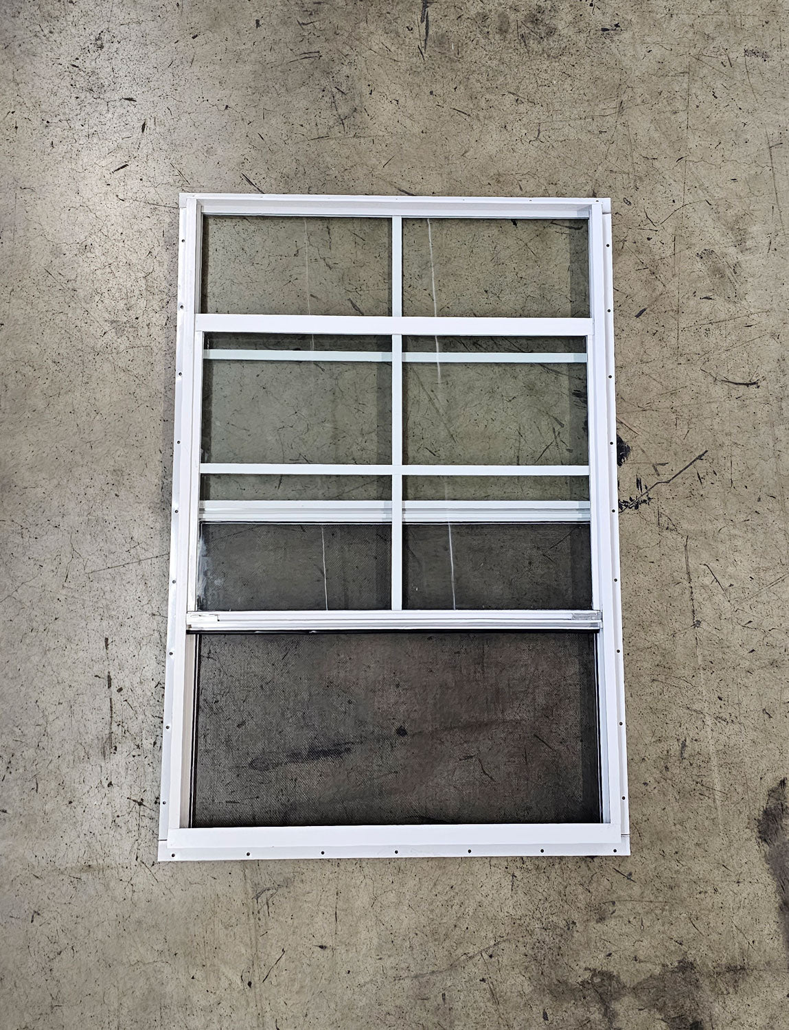 18x36 White Flush Mount Shed Window