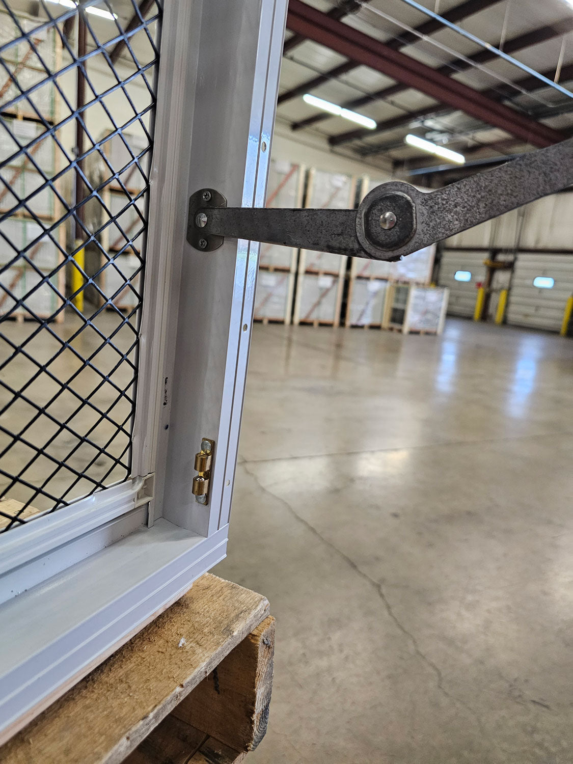 18x23 White Flush Mount Chicken Coop Window