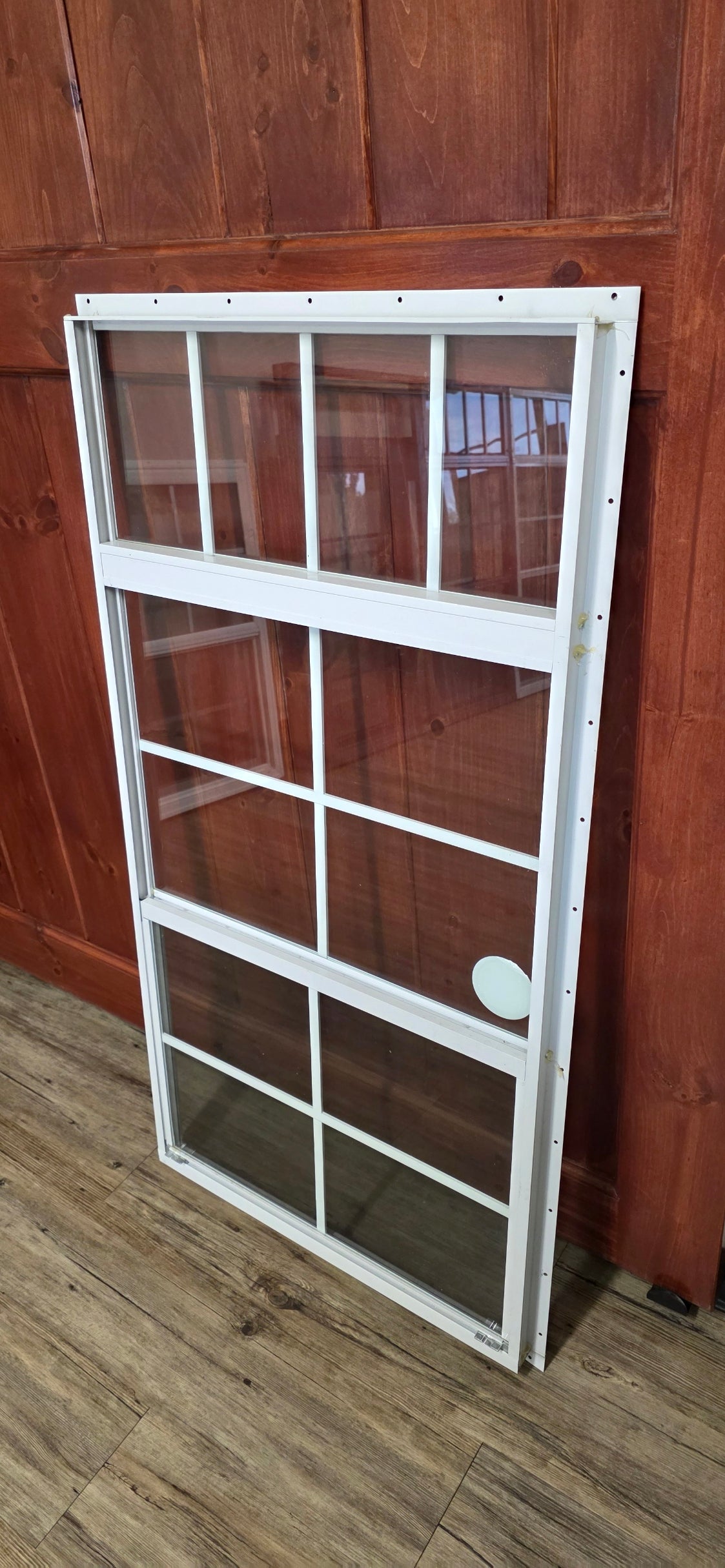 24x47 White Flush Mount Mulled Window