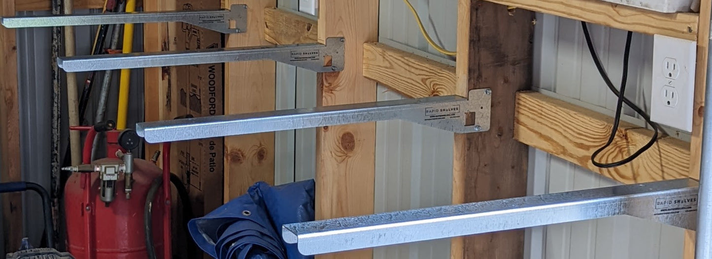 Rapid Shelves | Dealer Pack #3 | (24ea) 16"/24"