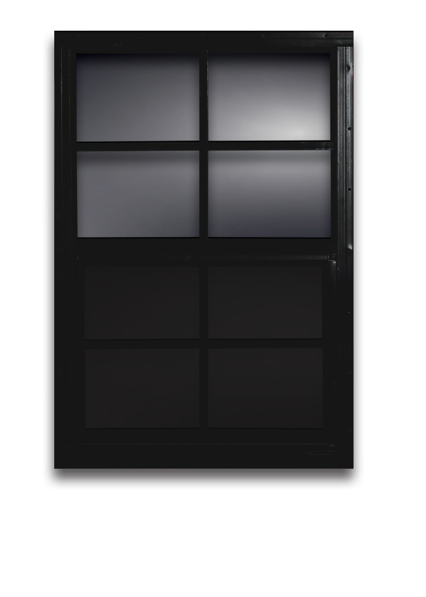18x36 Black Flush Mount Window