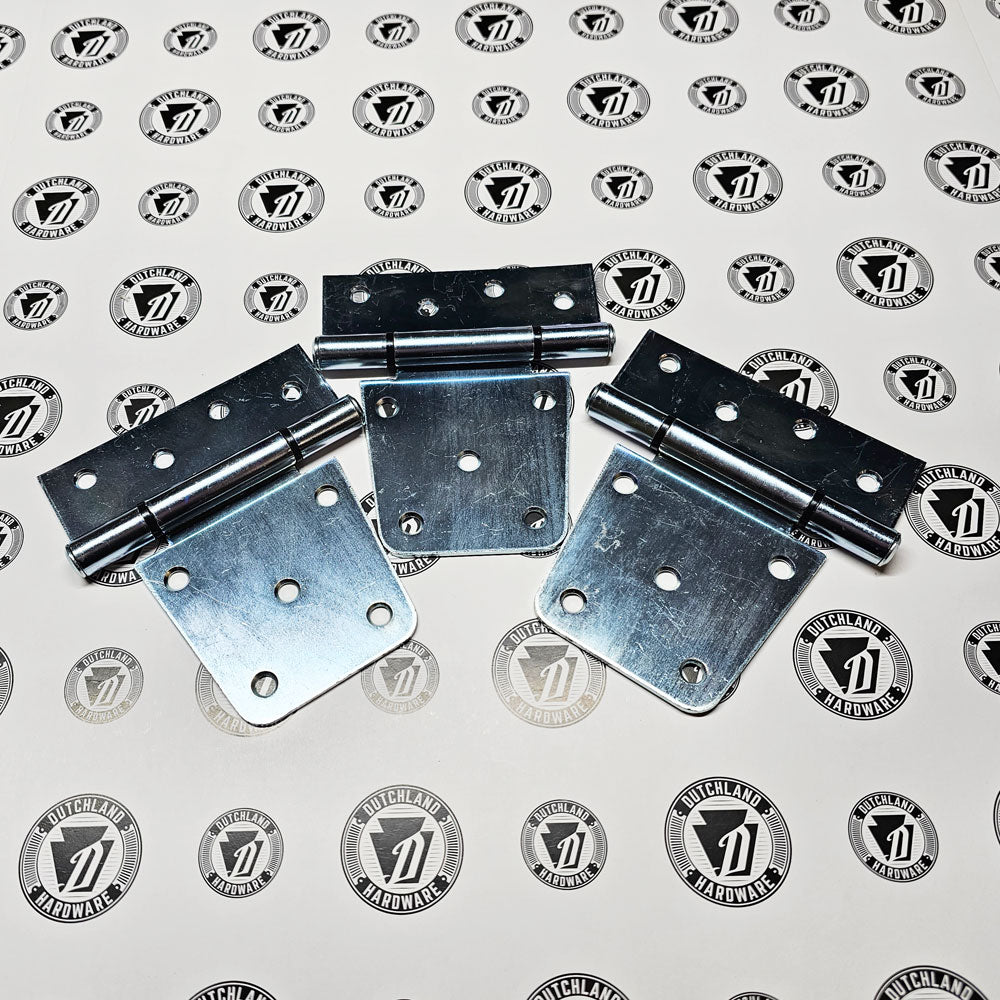 3.5" Zinc Hinge - (3) Pack