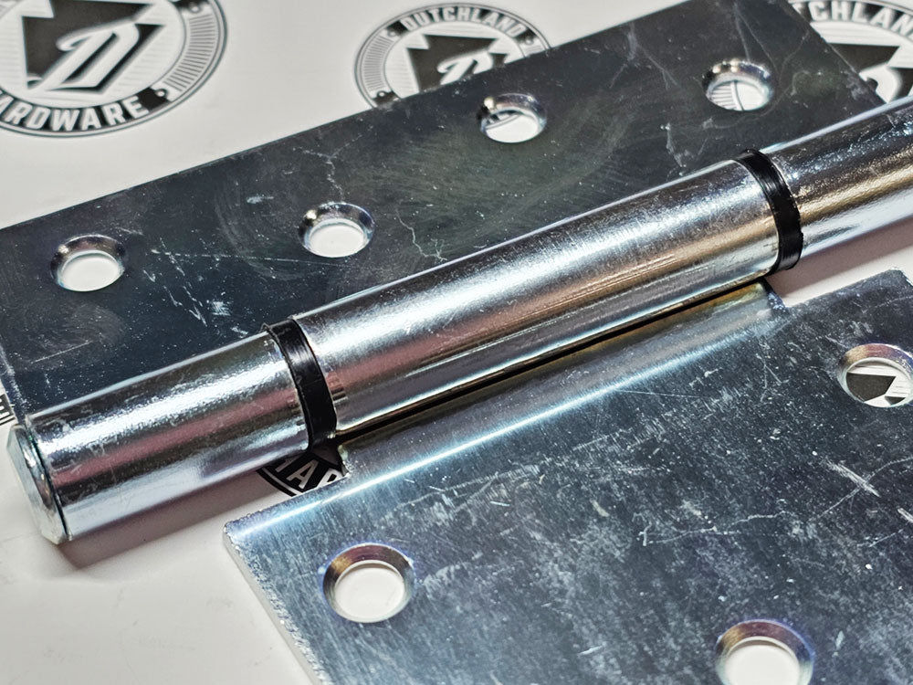 3.5" Zinc Barn Hinge