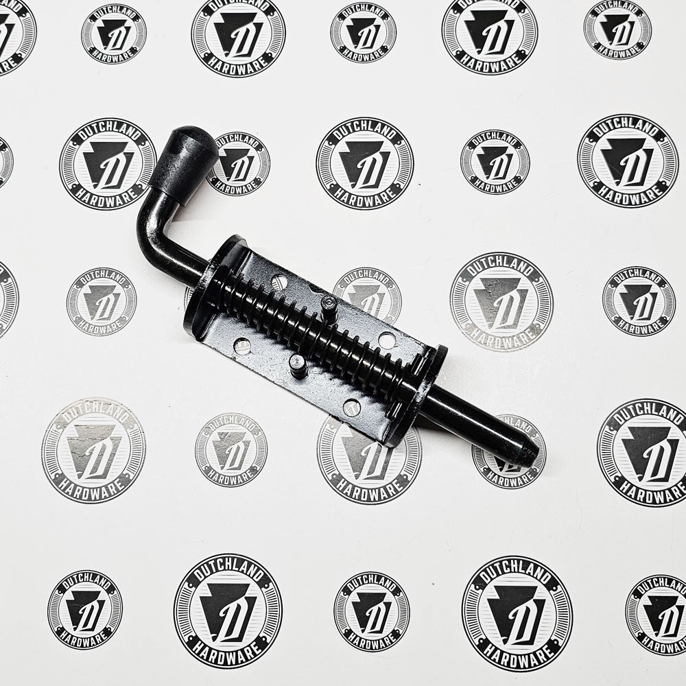 1/2" Black Spring Loaded Barrel Latch