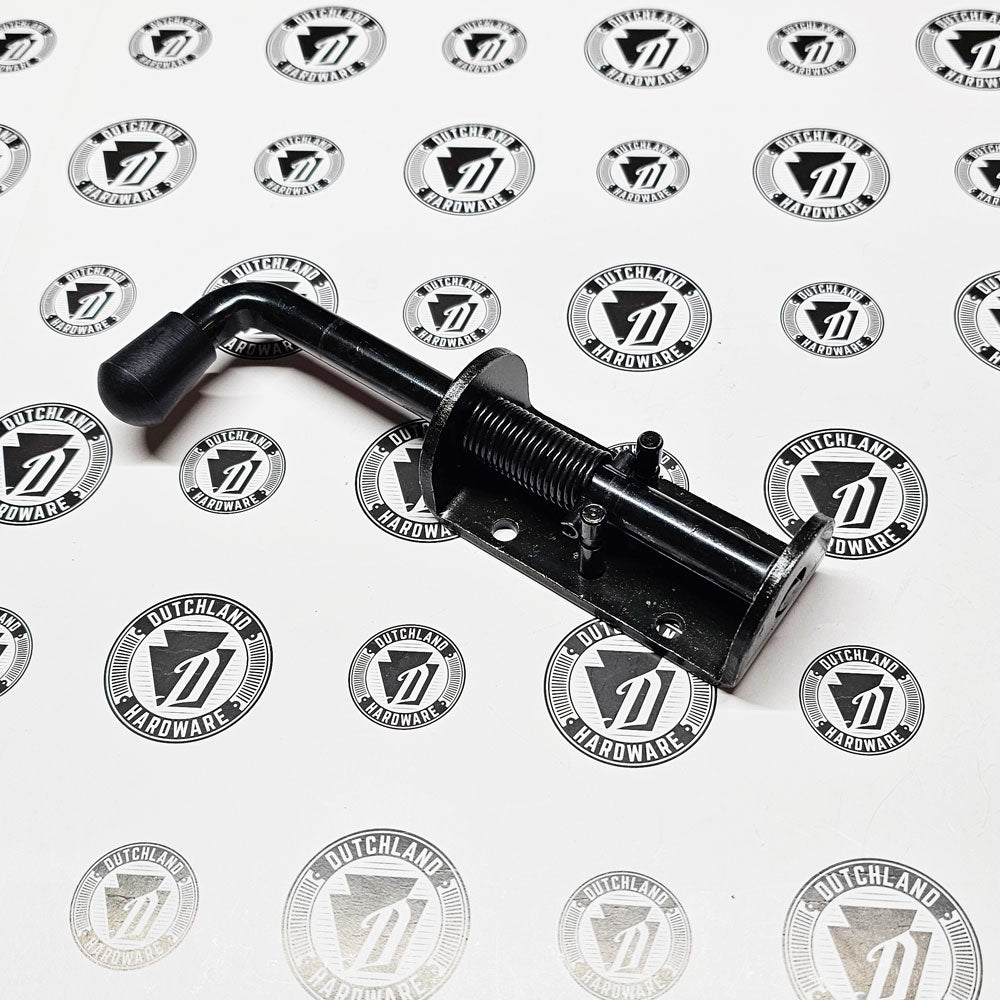 1/2" Black Spring Loaded Barrel Latch