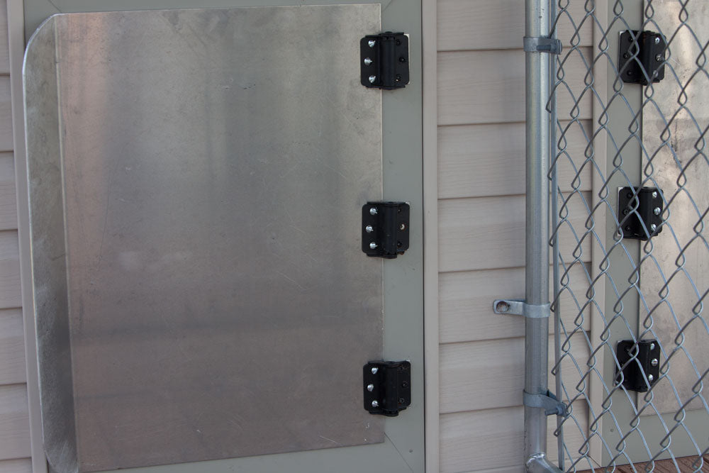 3" Black Spring Loaded Screen Door Hinges - (3) Pack