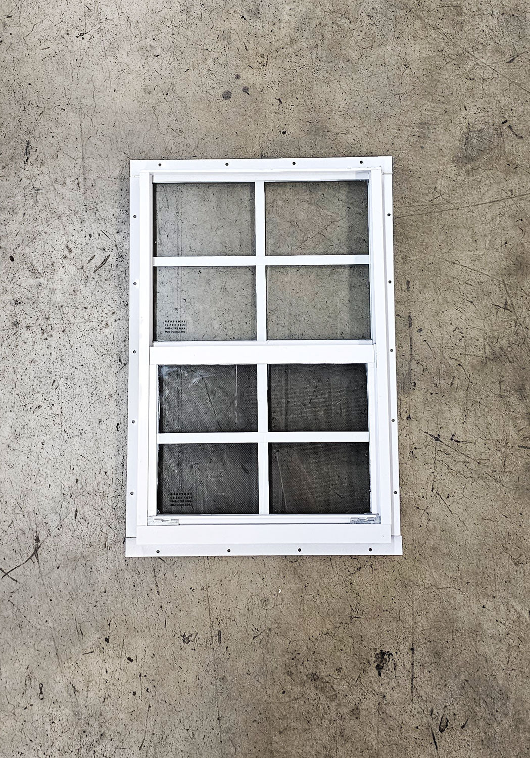 14x27 White Flush Mount Shed Window