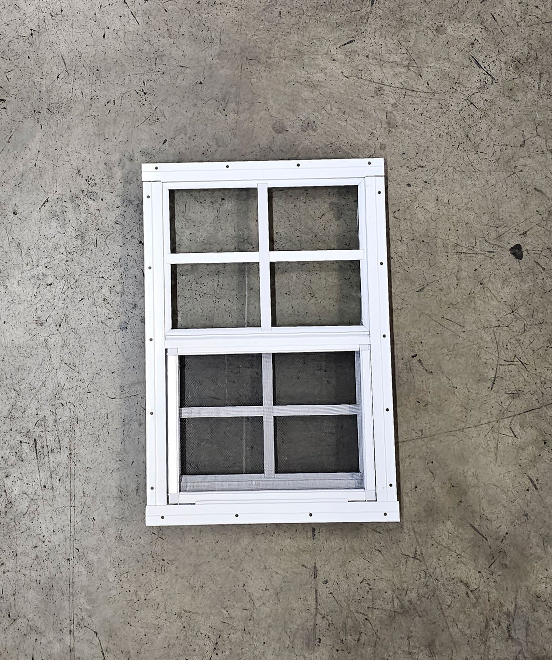 14x21 White Flush Mount Shed Window – Backyard Building Products