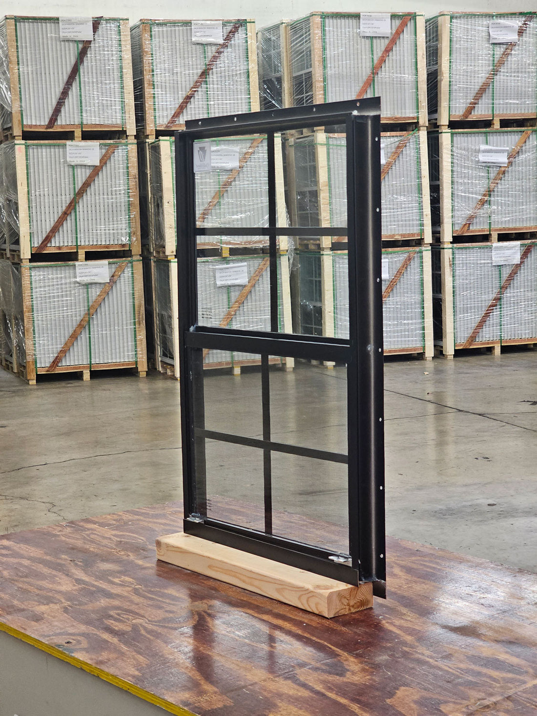 18x27 Black Flush Mount Shed Window ??? Backyard Building Products