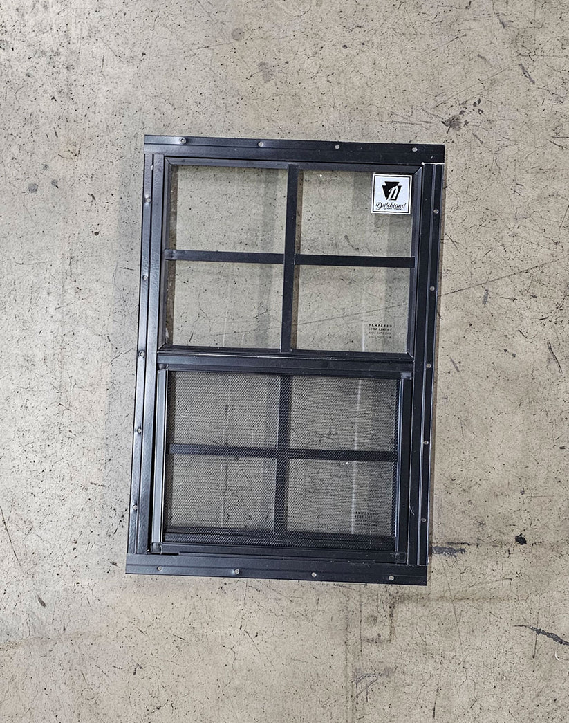 14x21 Black Flush Mount Shed Window Backyard Building Products