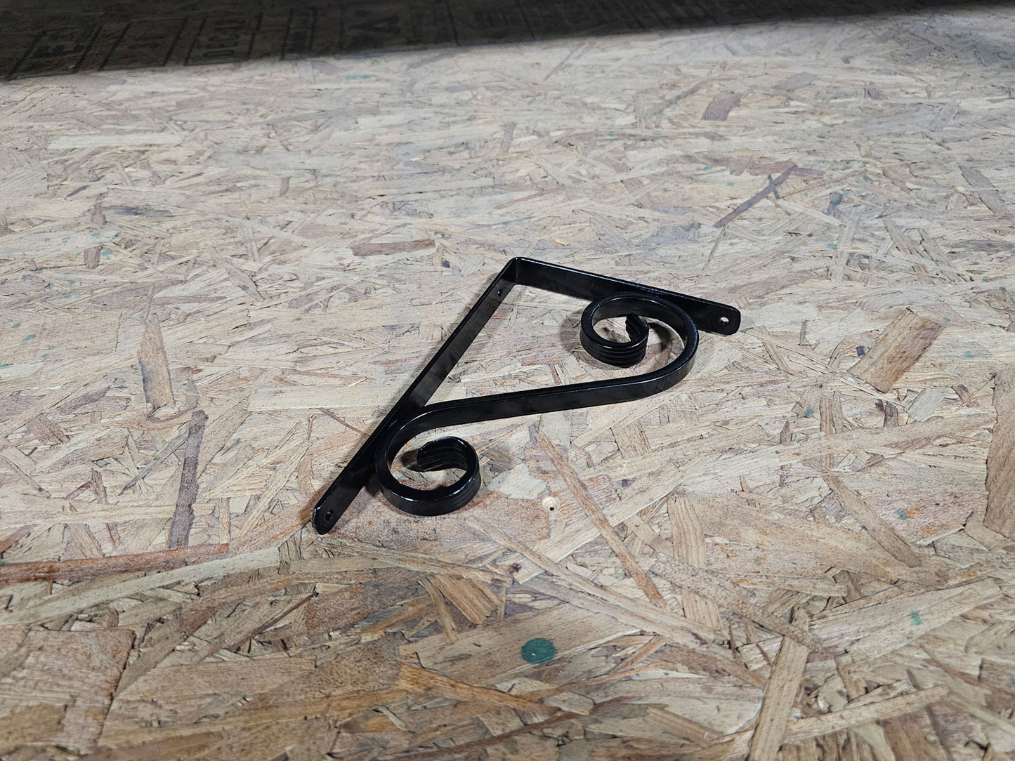 5x8 Black Flower Box Bracket | Victorian