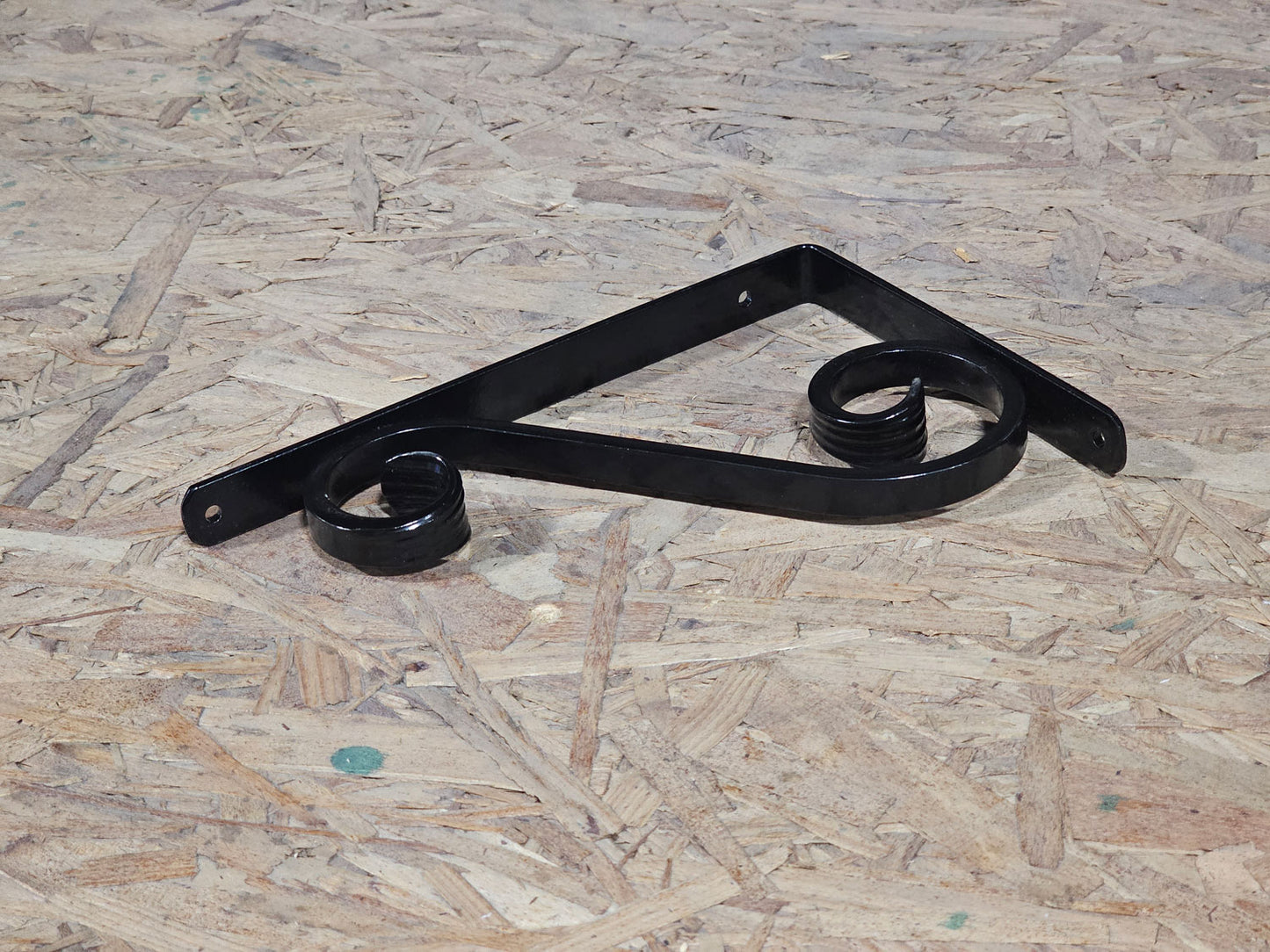 5x8 Black Flower Box Bracket | Victorian