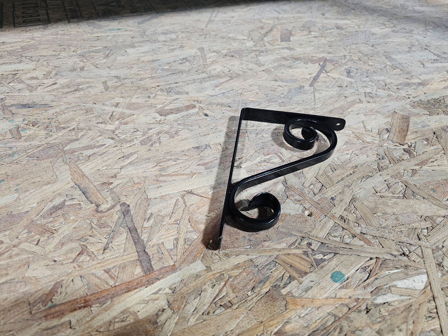 5x8 Black Flower Box Bracket | Victorian