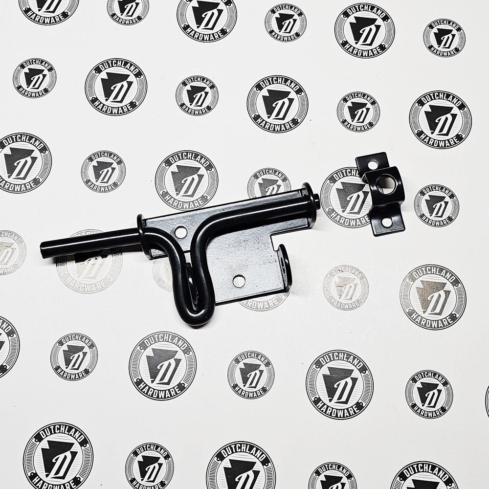 Black Drop Latch – Backyard Building Products