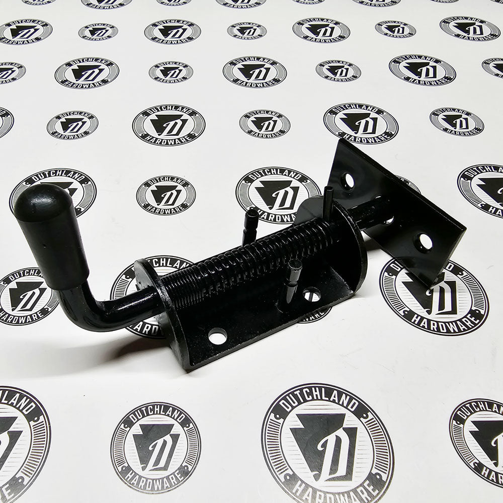 3/8" Black Spring Loaded Barrel Latch - (2) Pack