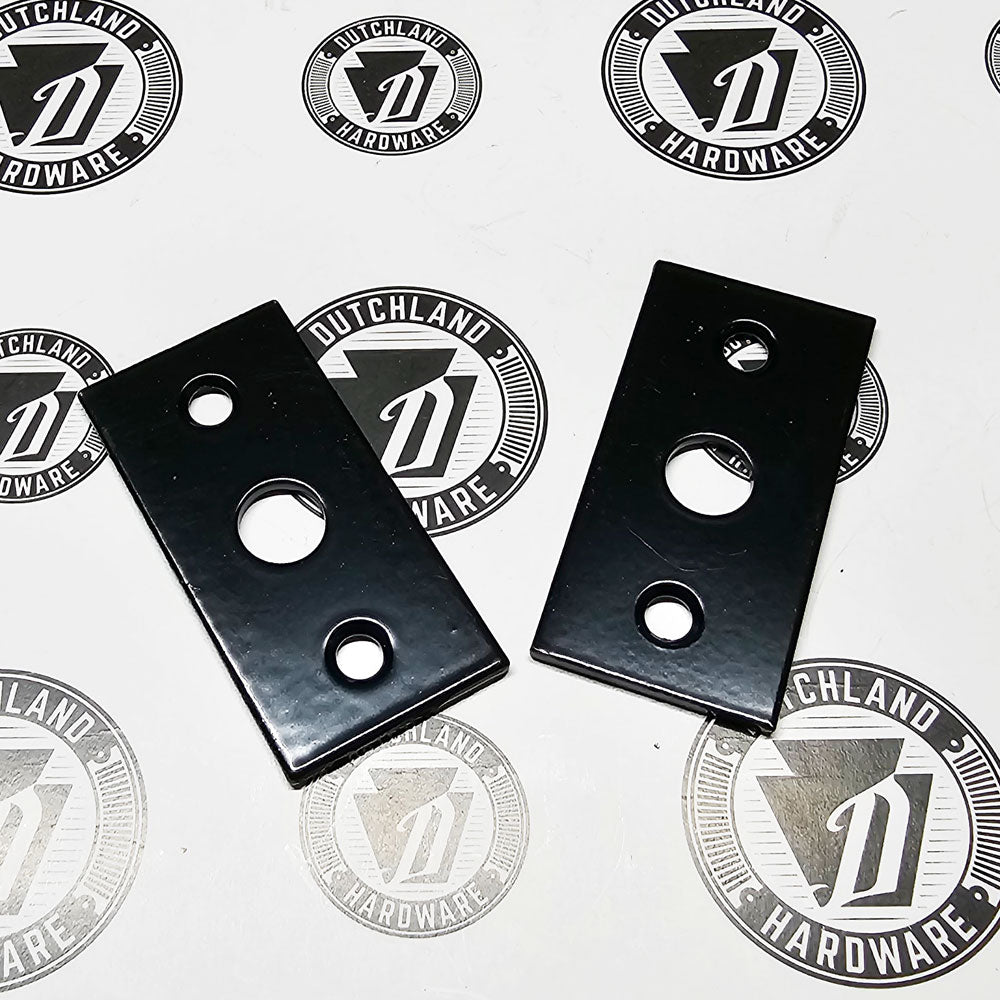 3/8" Black Spring Loaded Barrel Latch - (2) Pack