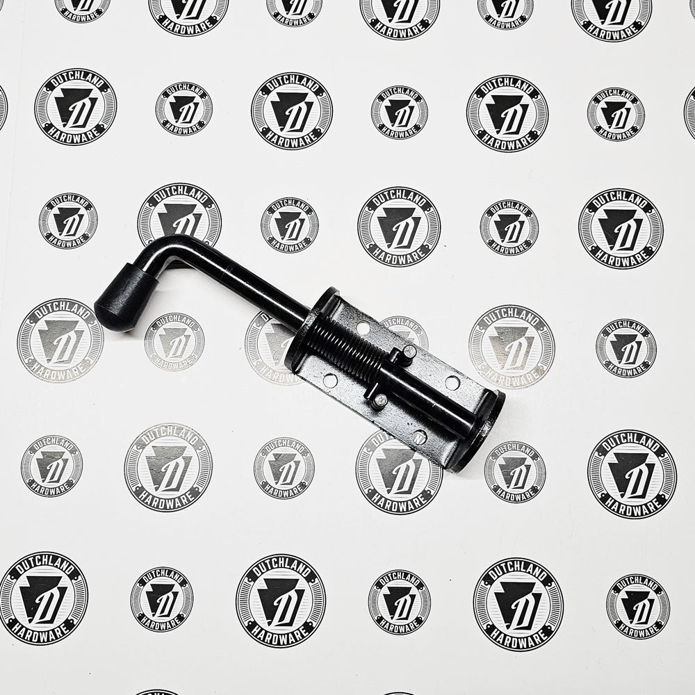 1/2" Black Spring Loaded Barrel Latch